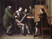 Pratt, Matthew L'ecole americaine oil painting